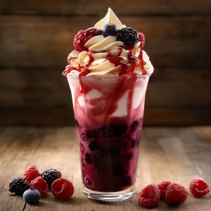 Krımızı Orman Meyveli Frappe