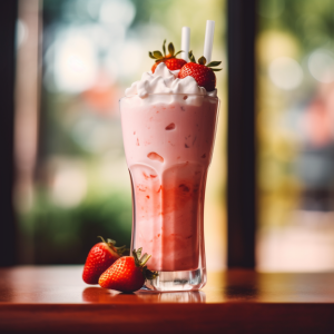 Çilekli Milkshake